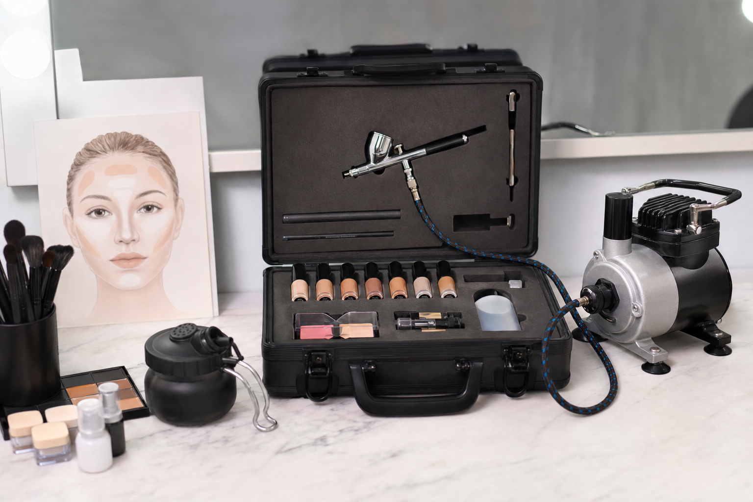 Airbrush Makeup Kits: The Ultimate Guide